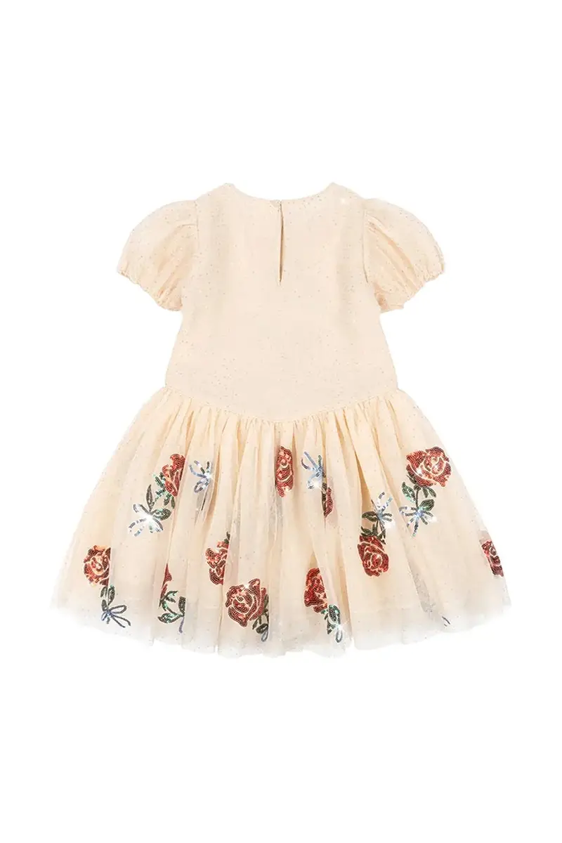 vestito RHW X KS BELLA DRESS colore beige Rosie Huntington Whiteley KS103588 miniatura 3