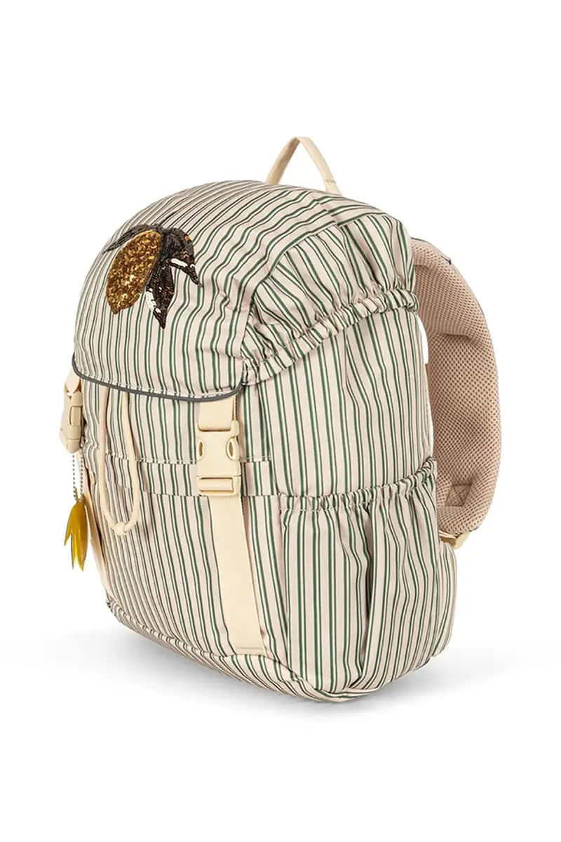 zaino bambino/a CLOVER SCHOOLBAG colore beige KS103457 miniatura 3