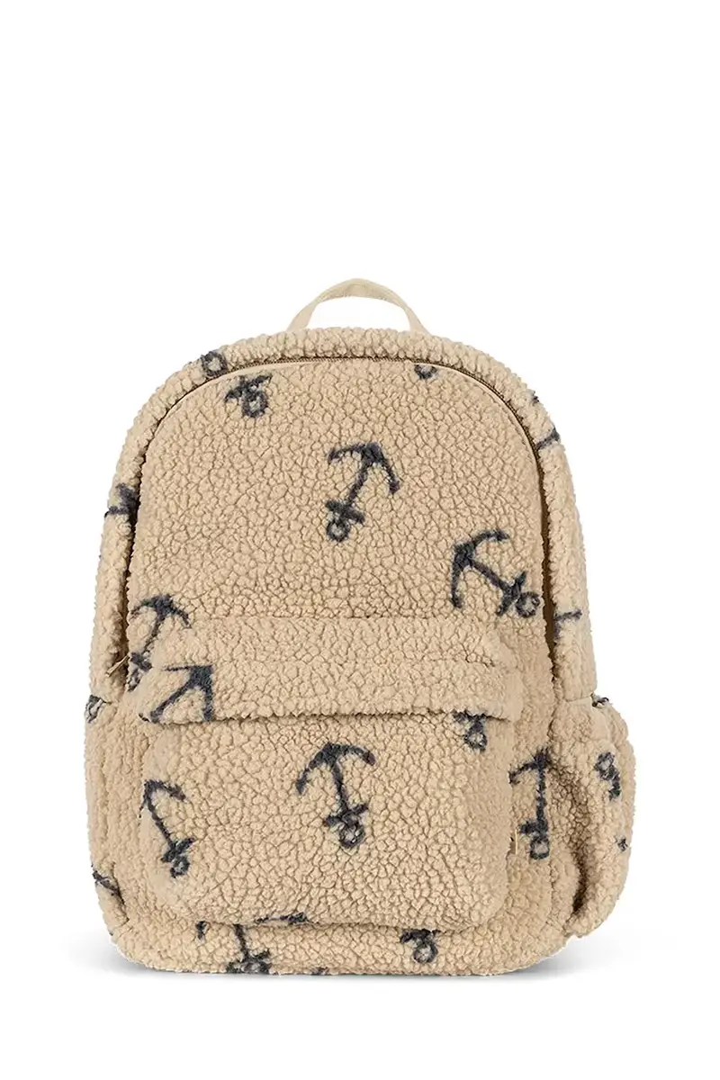 zaino bambino/a JODY TEDDY BACKPACK GRS colore beige KS103478 miniatura 2