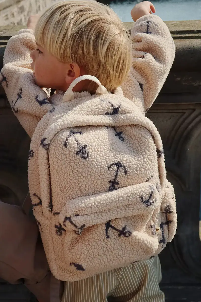 zaino bambino/a JODY TEDDY BACKPACK GRS colore beige KS103478