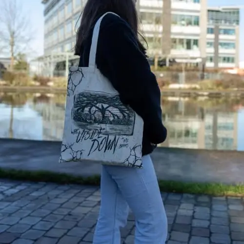 Konix Naruto Shippuden Borsa Tote con manici lunghi - 38 x 42 cm - 100% poliestere - Design Naruto Ramen miniatura 2