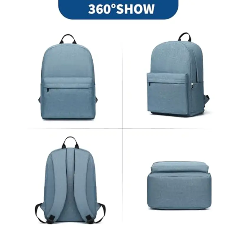 KONO Zaino scuola Blu 1600806 miniatura 3