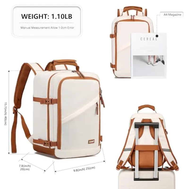 KONO Zaino da viaggio Marrone 1919912 miniatura 2