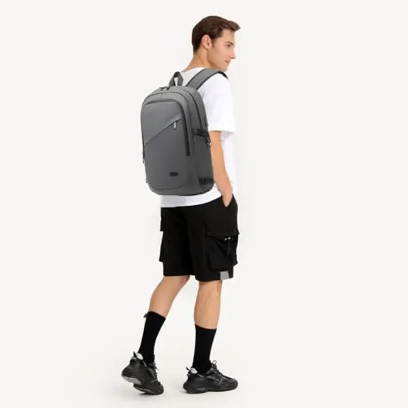 KONO Zaino da viaggio Uomo Grigio 1961938 miniatura 2