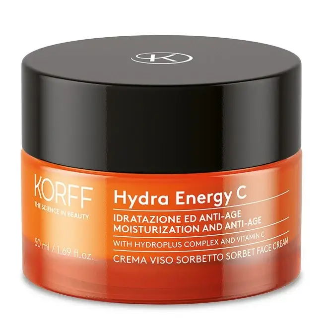 Hydra Energy C Crema Viso Sorbetto - Crema idratante viso,Crema viso giorno illuminante