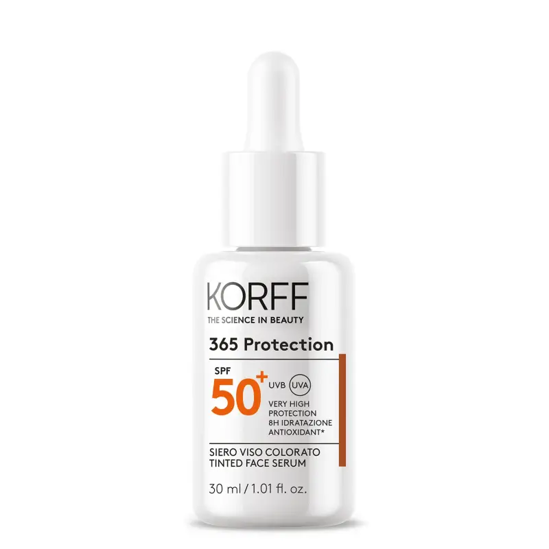 Sun Care 365 Protection SPF50+ Siero Viso Colorato - Crema colorata viso,Siero antirughe,Protezione solare viso