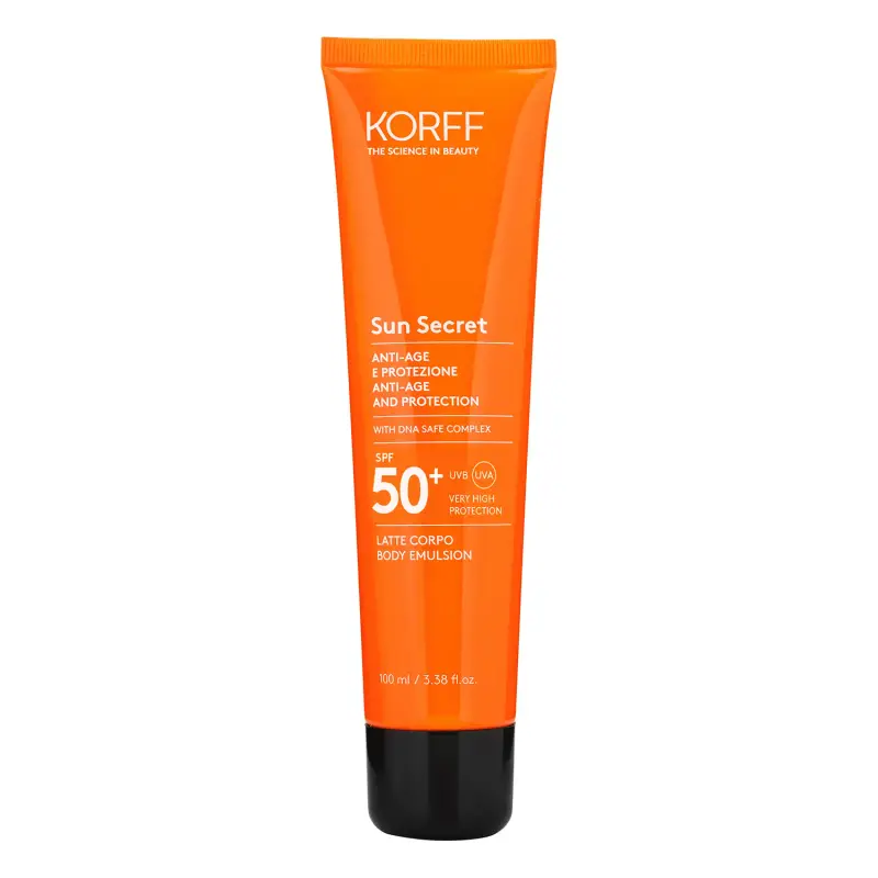 Sun Care Sun Secret Latte Solare Protettivo ed Anti-Age SPF50+ - Solari alta protezione