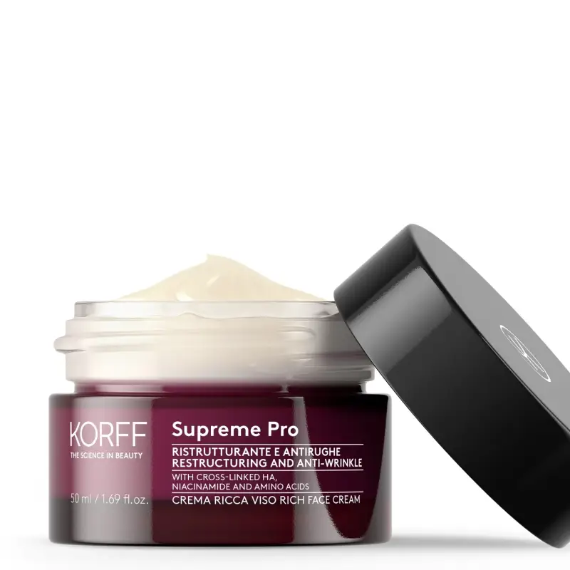 Supreme Pro Crema Ricca Viso - Trattamento antietà pelli mature, Crema antirughe miniatura 2