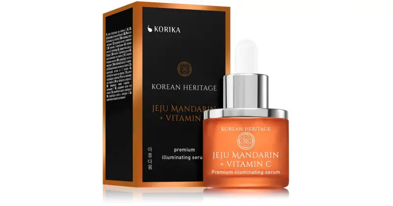 Korean Heritage Jeju Mandarin + Vitamin C Premium siero viso (illuminante) 30 ml