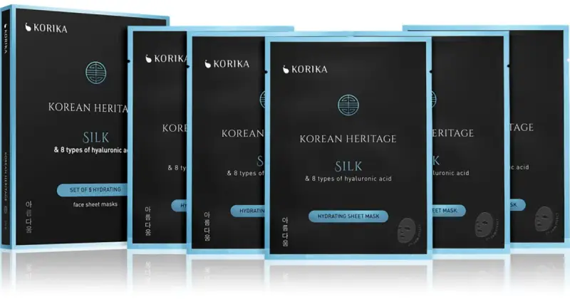 Korean Heritage Set di 5 maschere idratanti in tessuto per il viso
