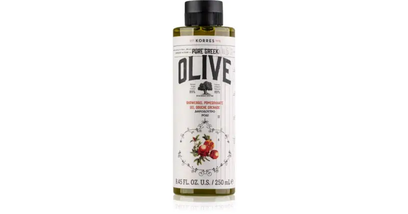 Gel puro oliva greca e melograno doccia energizzante 250 ml