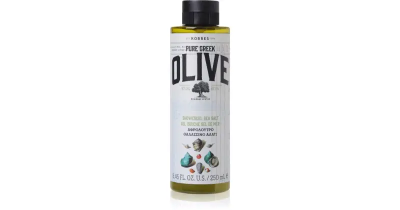 Pure Greek Olive Gel Doccia ( Sale Marino ) - 250ml