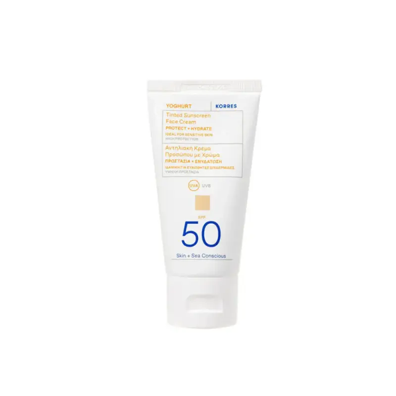 Yoghurt Crema Solare Viso Tinta SPF50 50ml
