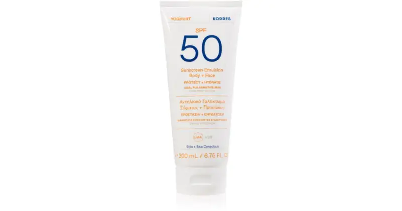 Yoghurt emulsione abbronzante effetto idratante SPF 50 200 ml