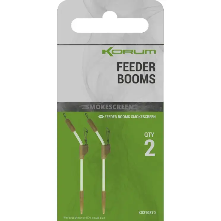 Girella per la pesca a traina Korum Feeder Booms (x2)