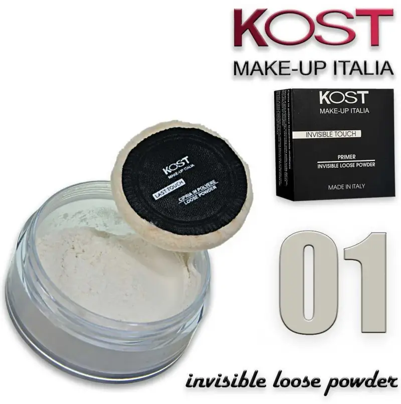 Cipria in polvere tocco invisibile kost 01