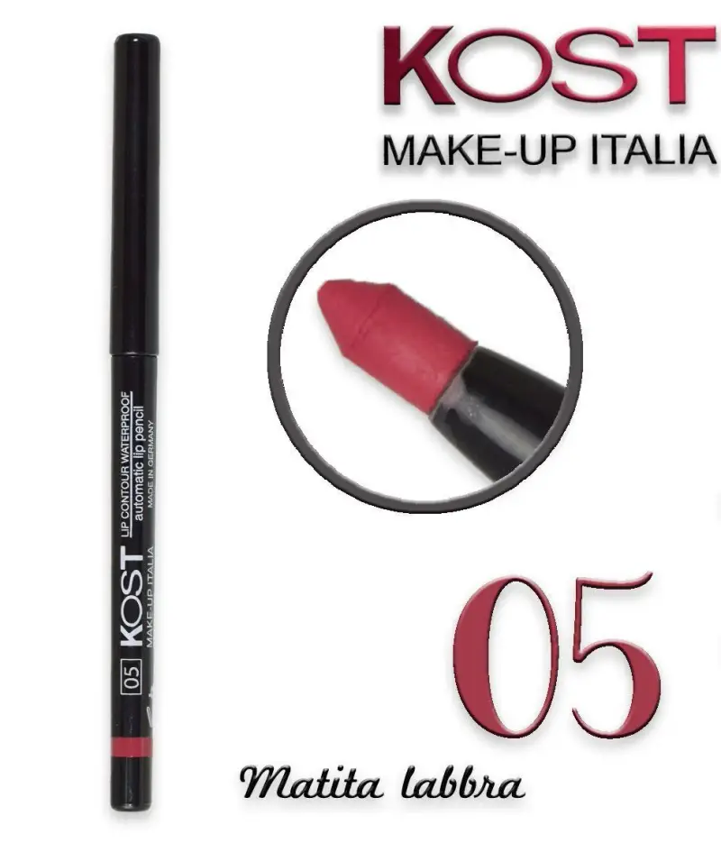 Matita Labbra Automatica Contorno Labbra Waterproof Kost 05