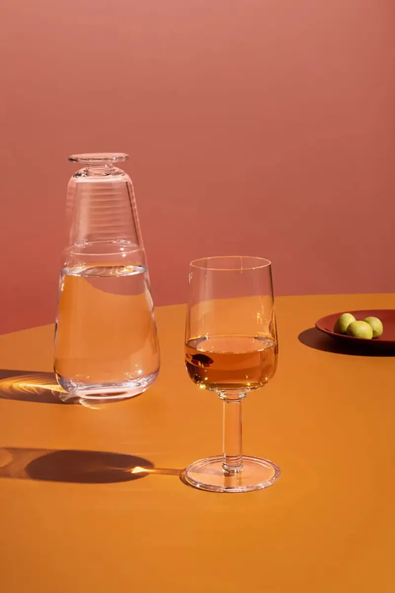 caraffa con bicchiere Viva 900 ml colore trasparente Transparente miniatura 2