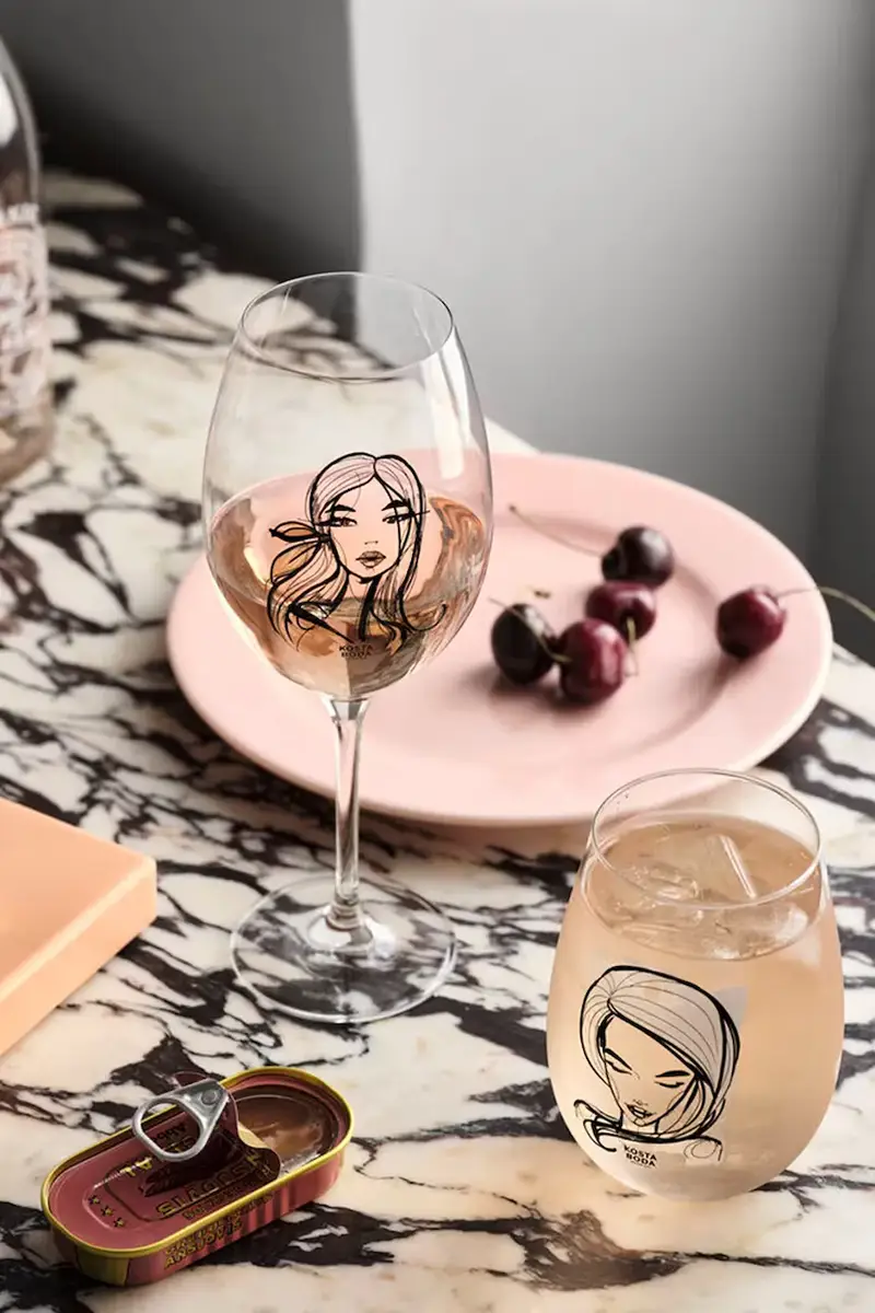 set calici da vino Wait for Her 520 ml pacco da 2 colore trasparente Transparente miniatura 2