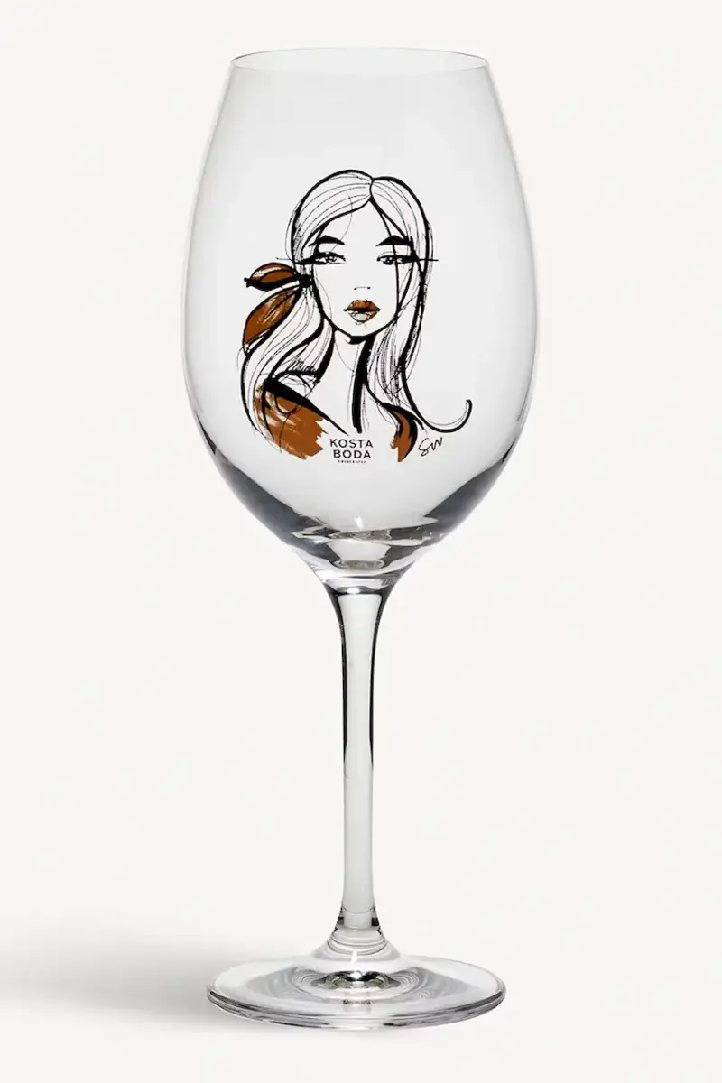 set calici da vino Wait for Her 520 ml pacco da 2 colore trasparente Transparente