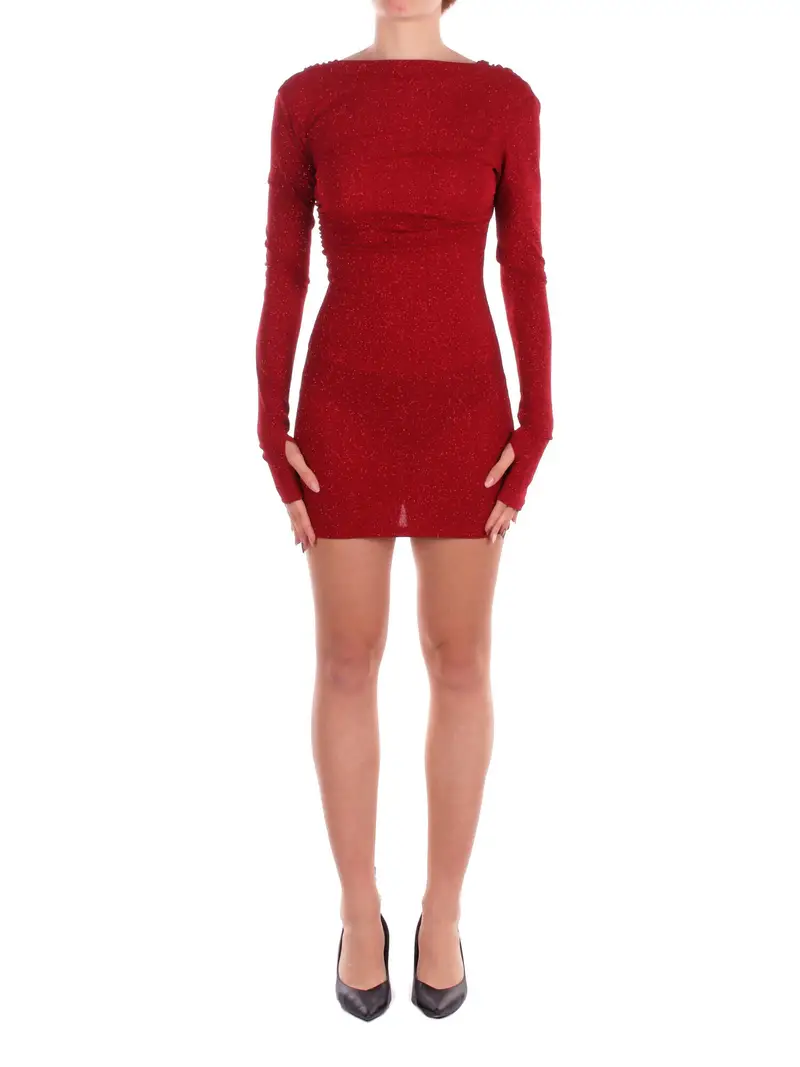 Abito Donna KOSTUMN1° Rosso Abito glitter