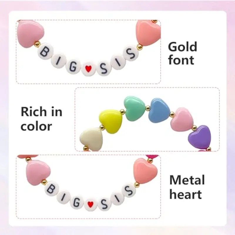 Kotkiddy Grande Sorella Regalo - Annuncio Multicolore per Bambine e Sorelle (15, 5 cm), L miniatura 3