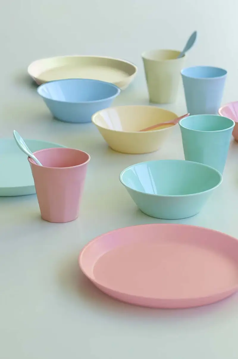 servizio da tavolo per 4 persone Nora Macarons 16-pack Multicolore miniatura 2