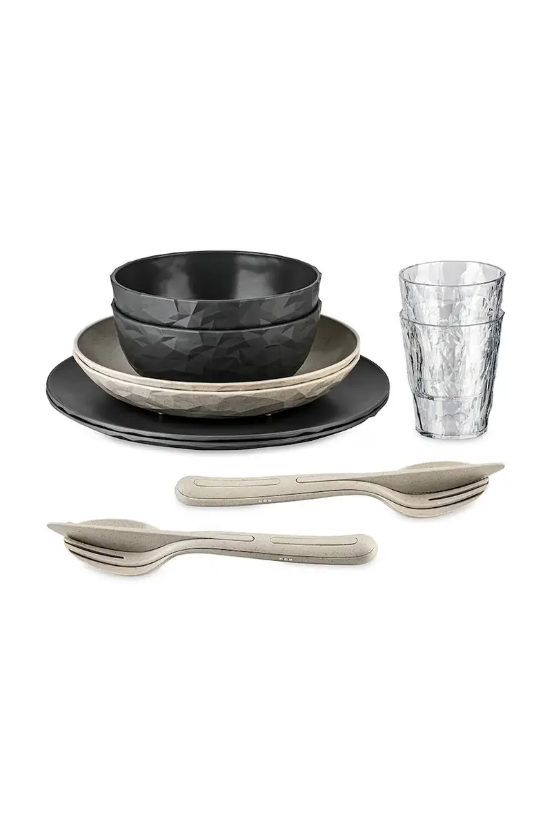 stoviglie per 2 persone. Club Set Skagen pacco da 10 Multicolore