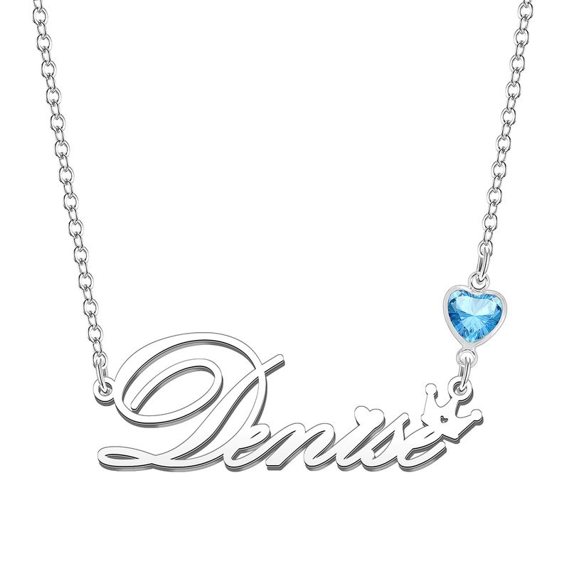 KRAVEN Collana Donna Pietra Nascita Blu