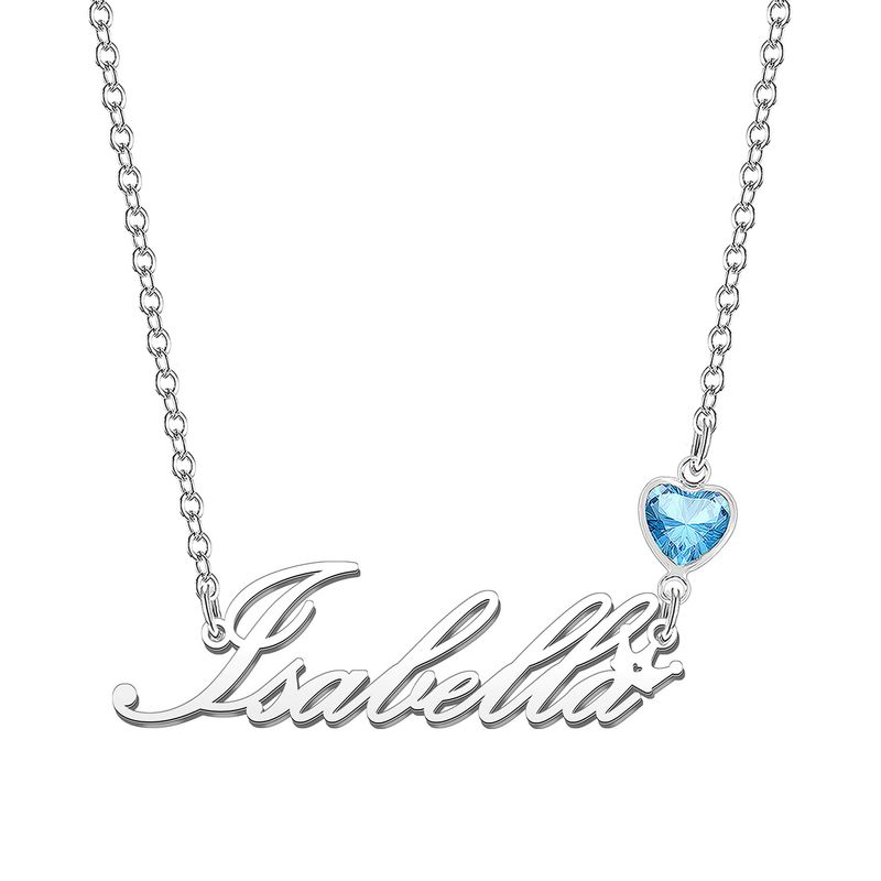 KRAVEN Collana Pietra Nascita Blu