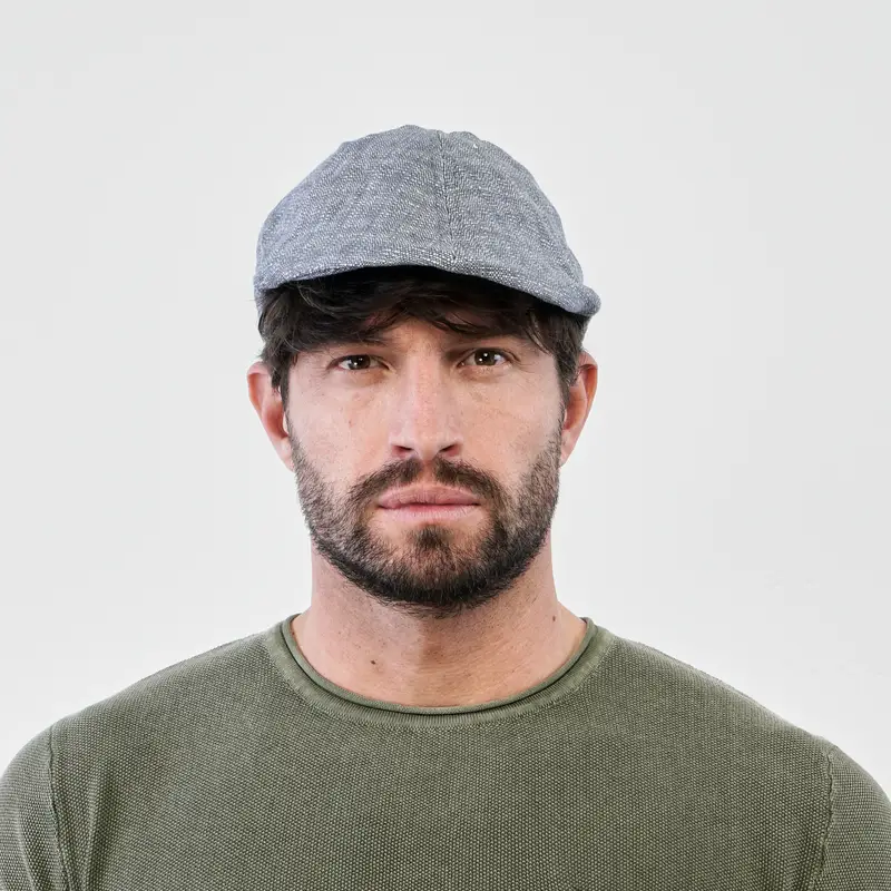 Coppola azzurra in denim