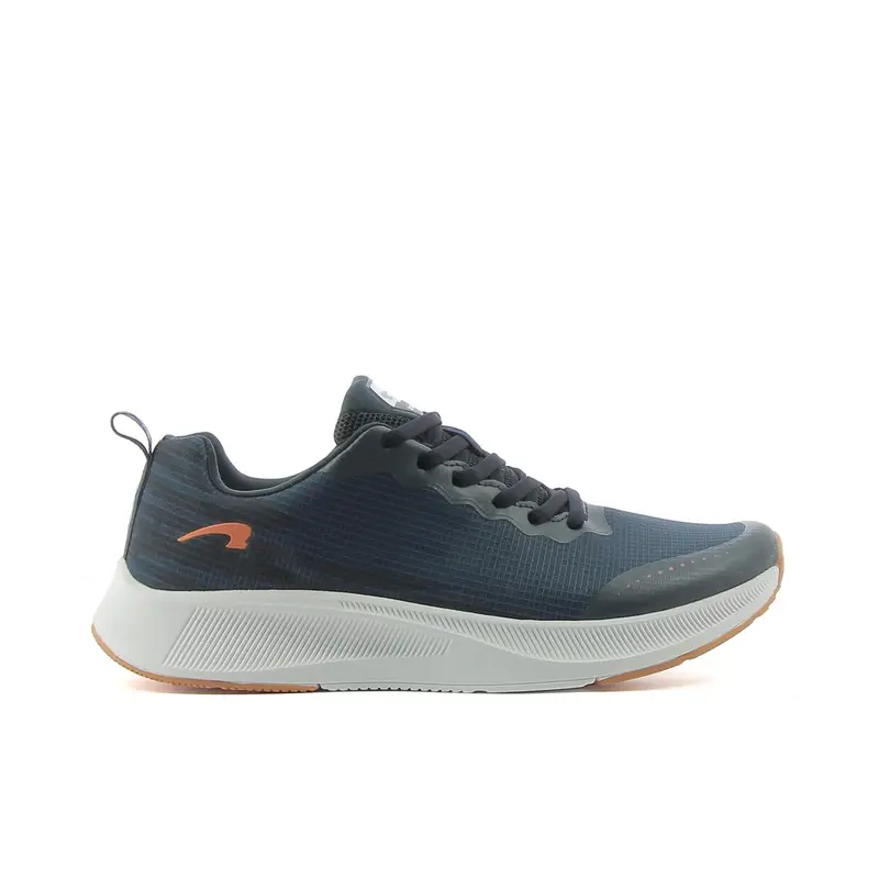 Sneakers running blu in tessuto da uomo