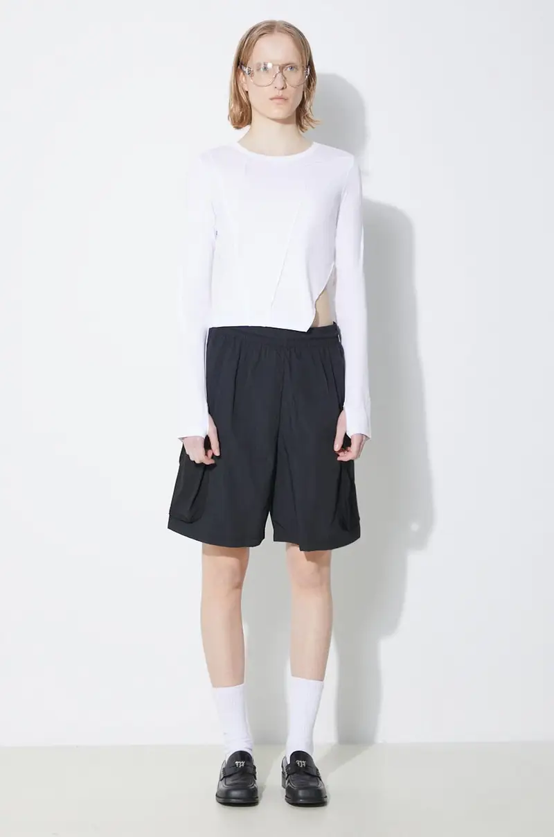 camicia a maniche lunghe Fragmen donna colore bianco WSP24TE005