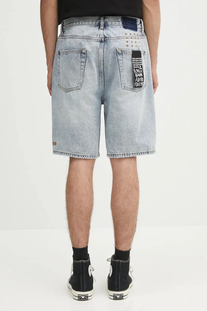 pantaloncini anti k short uomo colore blu MSP25WA019 miniatura 3