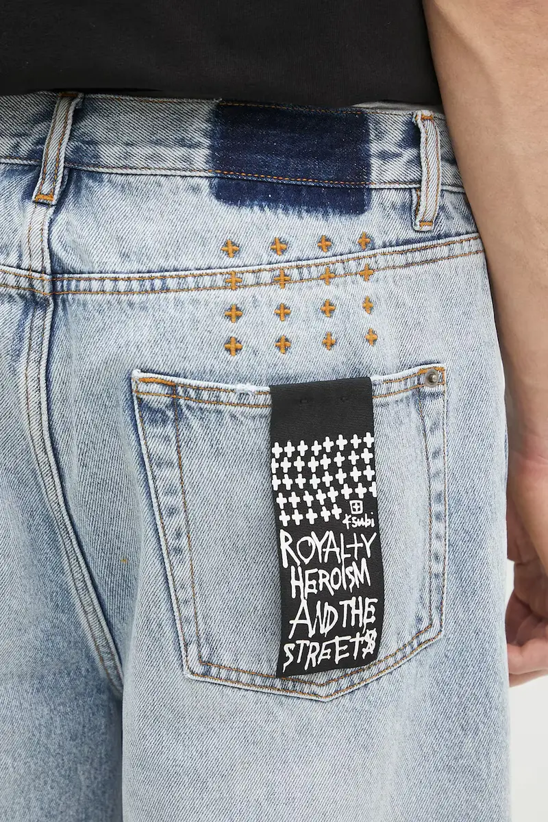 pantaloncini anti k short uomo colore blu MSP25WA019 miniatura 4