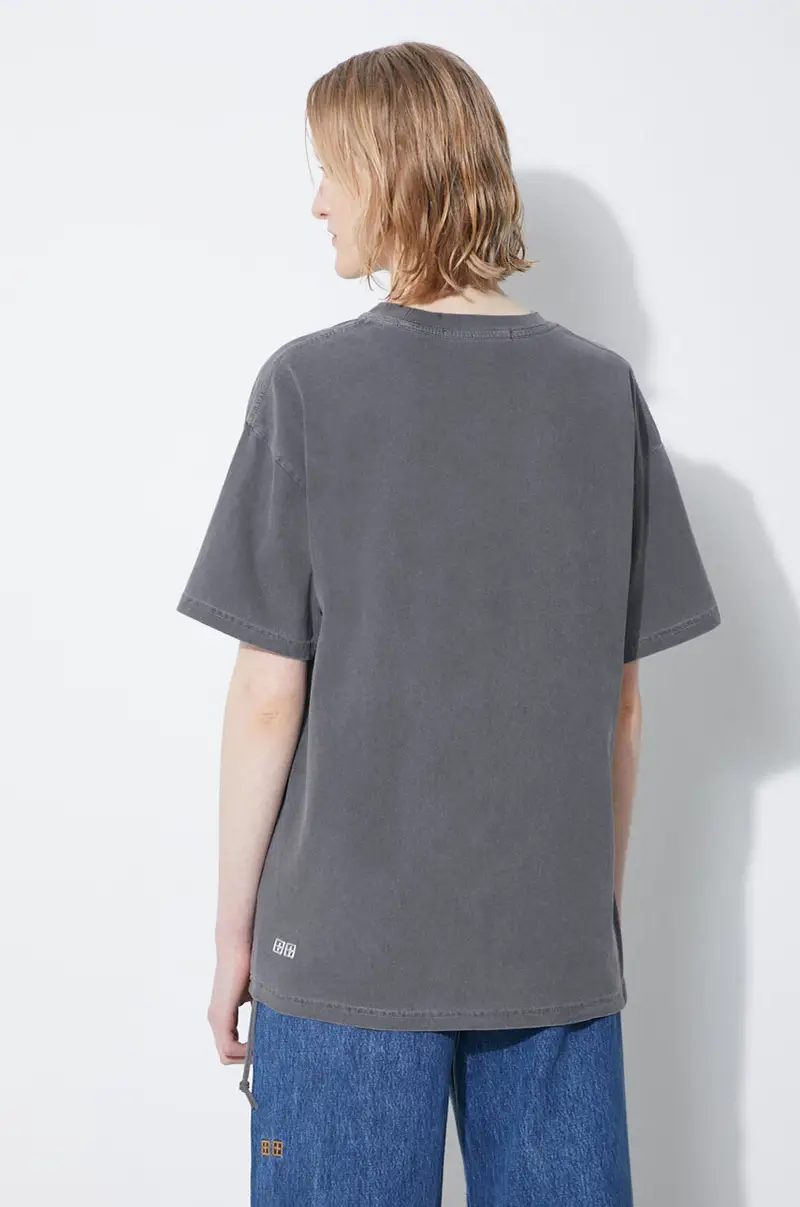 KSUBI T-shirt Donna Grigio 2808925 miniatura 3