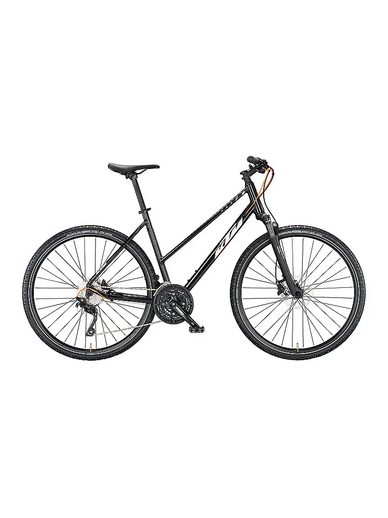 Bicicletta da trekking da donna X-Life Action nero | 43CM