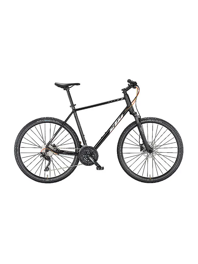 Bicicletta da trekking da uomo X-Life Action nero | 51CM