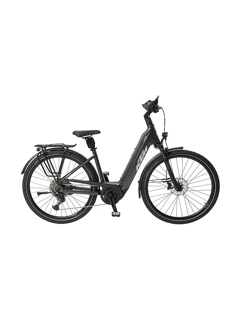 E-Bike Macina Style 820 a scavalco basso grigio | 43CM