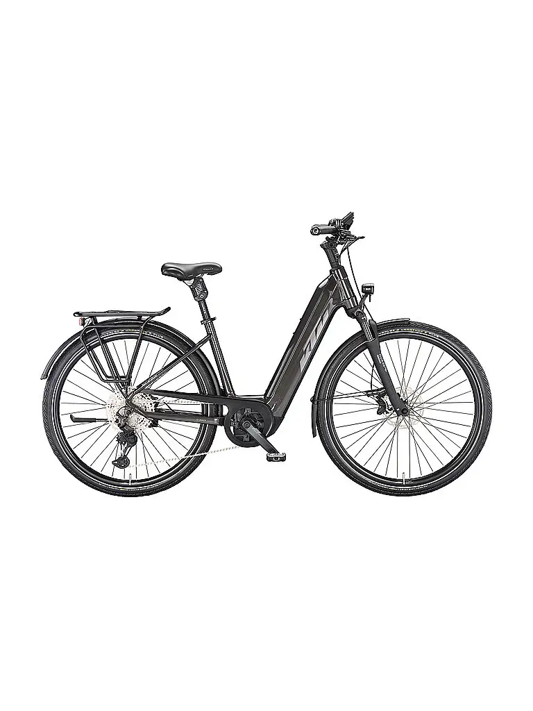 E-Trekking bike unisex 28 Macina Style XL (scavalco basso) grigio | 56CM