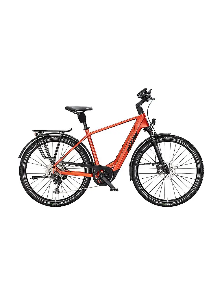 E-Trekkingbike da uomo Macina Style 830 28 arancione | 51CM