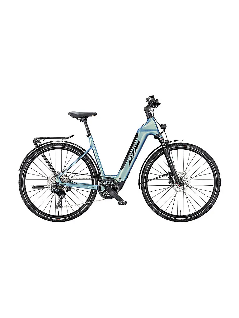 E-Trekkingbike unisex US Macina Sport SX Elite DI2 (telaio ribassato) azzurro | 56CM