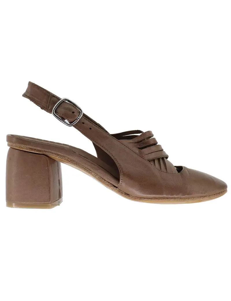 Kudetà Slingback donna in pelle taupe Donna 514803 032