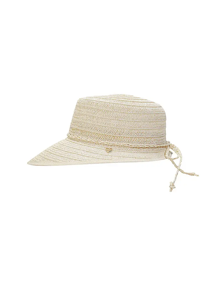 Visiera parasole da donna beige