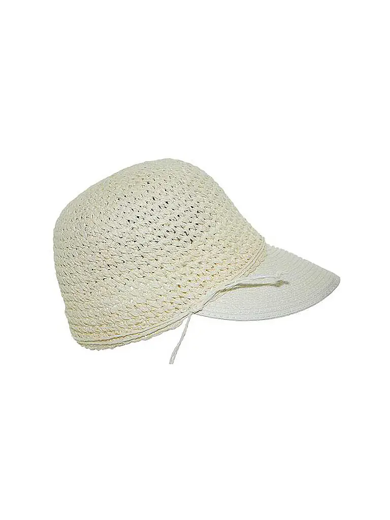 Visiera parasole da donna beige