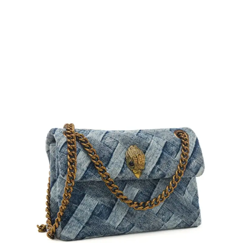 Kurt Geiger Borsa a spalla Donna Denim 4240602 miniatura 2