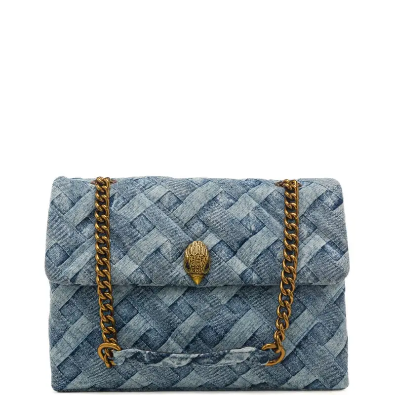 Kurt Geiger Borsa a tracolla Donna Denim 4240603