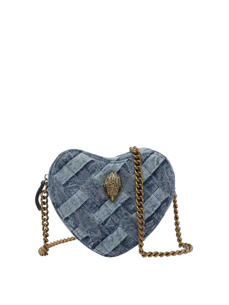 Borsa a tracolla Kensington Heart in denim