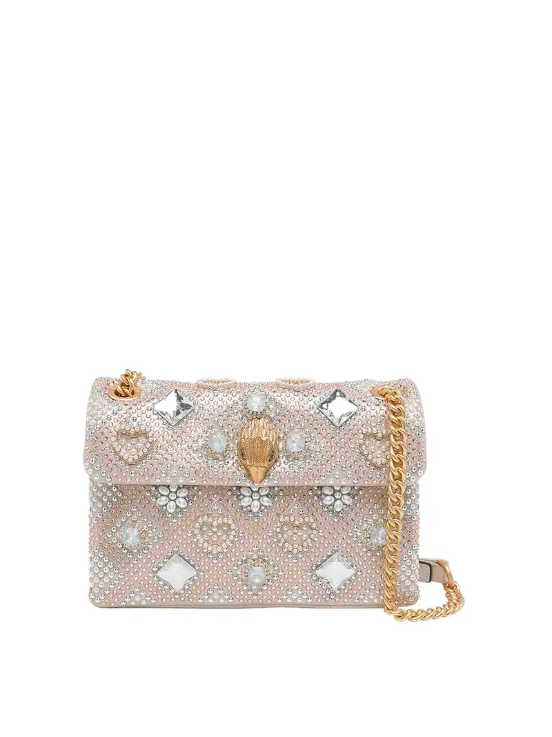 Borsa a tracolla Kensington Jewels beige
