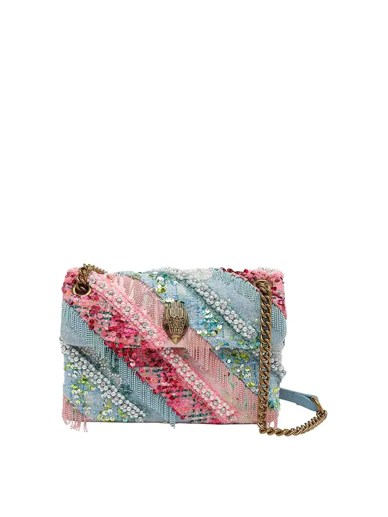 Borsa a tracolla media Kensington Multicolore